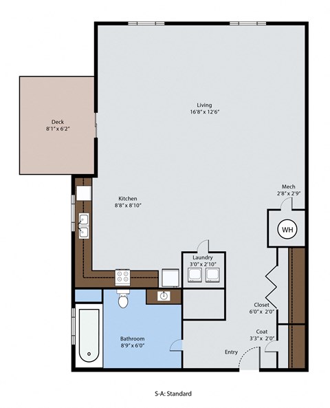 451 14th Street Studio-3 Beds Apartment for Rent - Photo Gallery 22